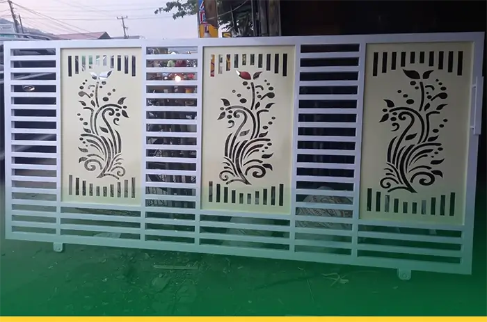 Pagar Plat Cutting